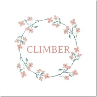 Climber Posters and Art